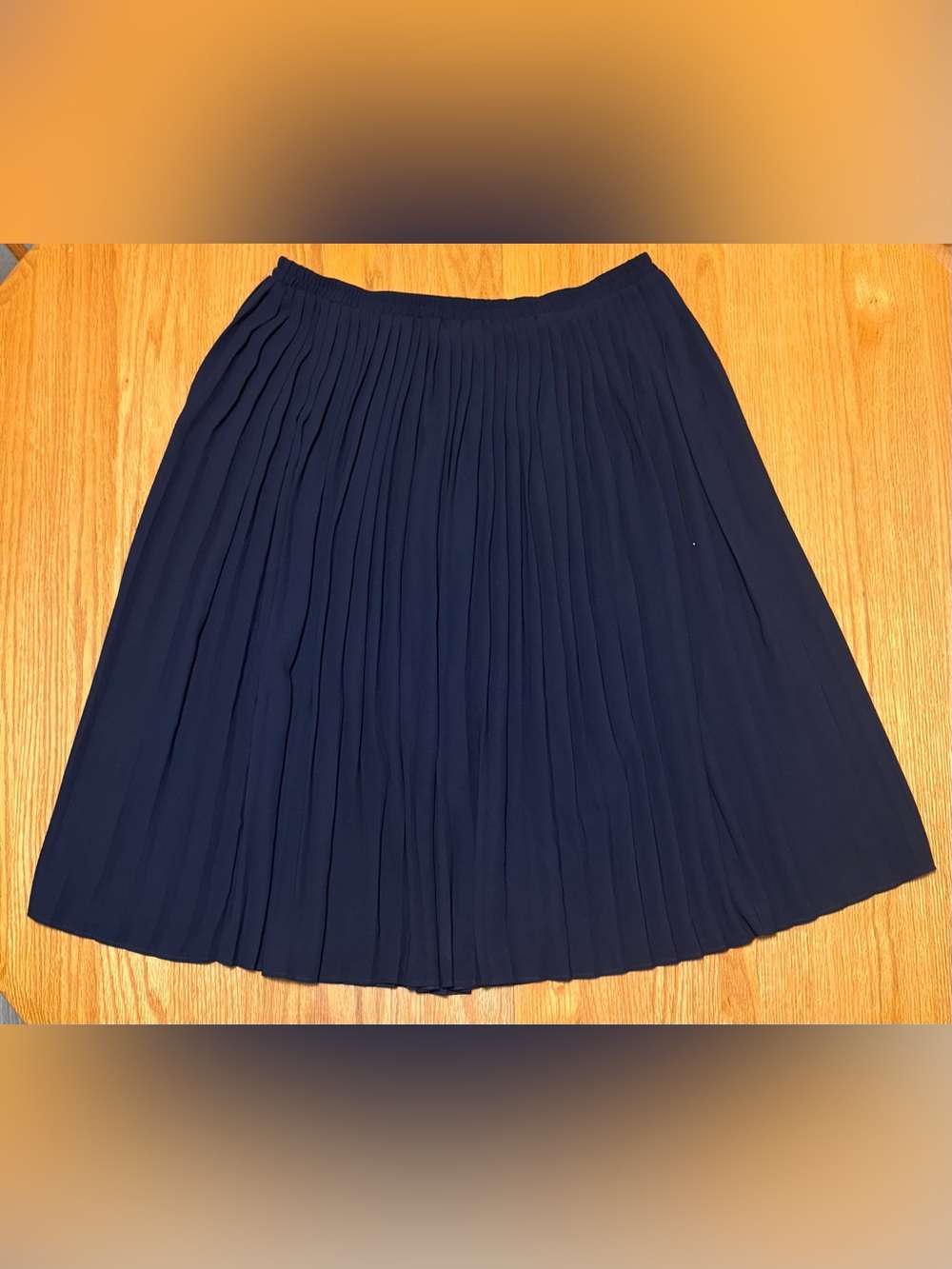 Pleated Midi Skirt in Black - Elegant Everyday Style